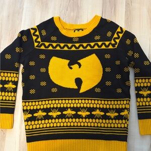 Wu-Tang Black & Yellow Crewneck Sweater